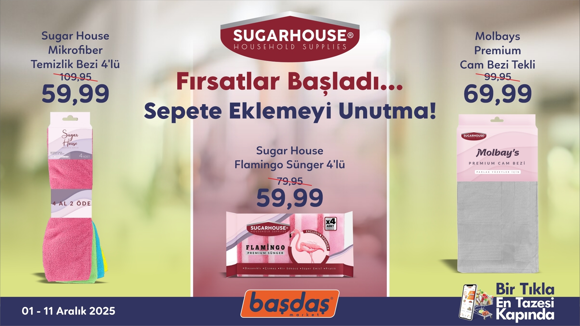 Sugar House Ürünlerinde Kaçırılmayacak Fiyatlar